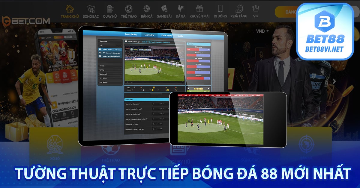 Trực tiếp bóng đá 88 - Xem trực tiếp bóng đá hôm nay