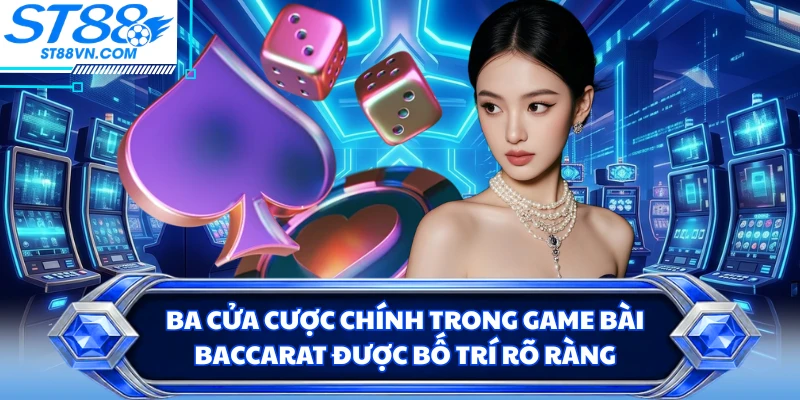 Game Bài Baccarat ST88 - Bàn Chơi Với Cách Chọn Cửa Hiệu Quả