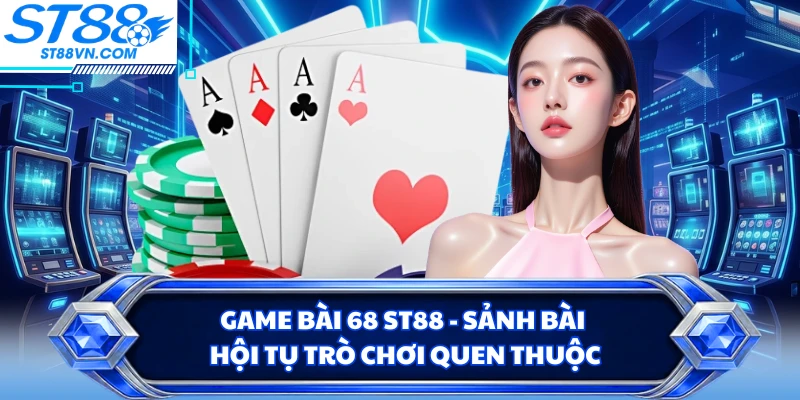 Game Bài 68 ST88 - Sảnh Bài Hội Tụ Trò Chơi Quen Thuộc