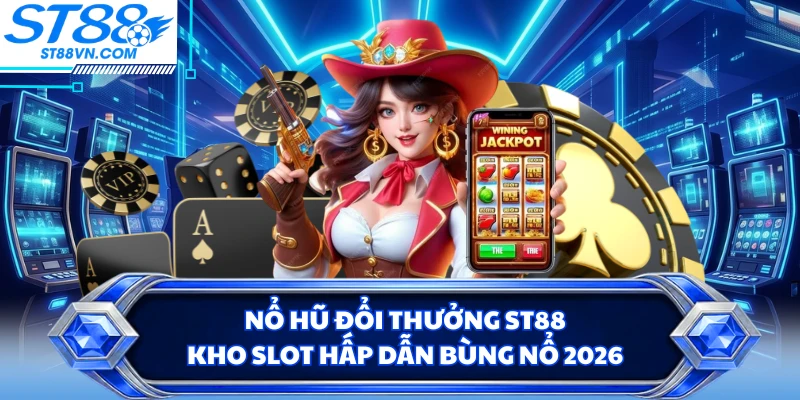 Nổ Hũ Đổi Thưởng ST88 - Kho Slot Hấp Dẫn Bùng Nổ 2026