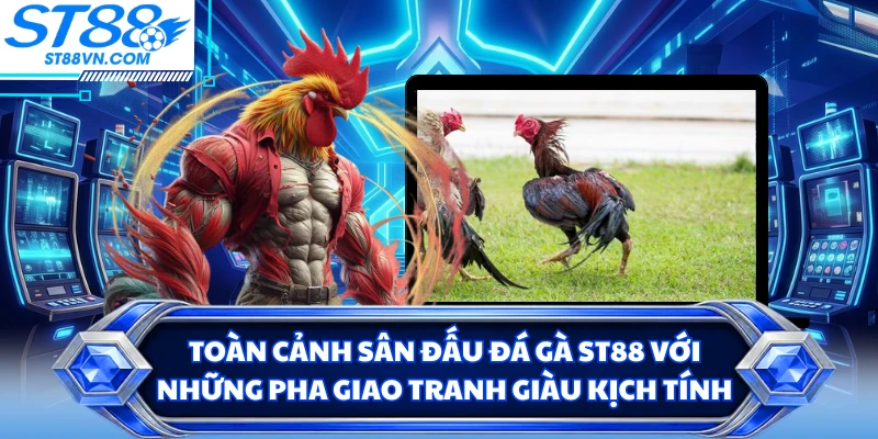 Đá Gà ST88 - Nhịp Đấu Kịch Tính Qua Từng Khoảnh Khắc